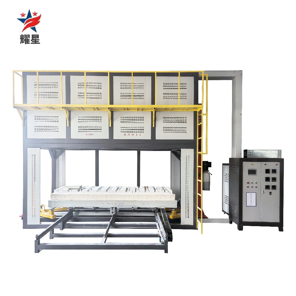 高溫鐘罩式燒結(jié)爐帶尾氣焚燒凈化爐